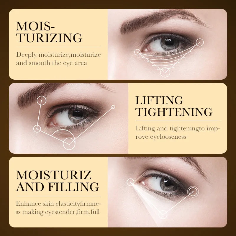 Crema de ojos oro 24k - envase