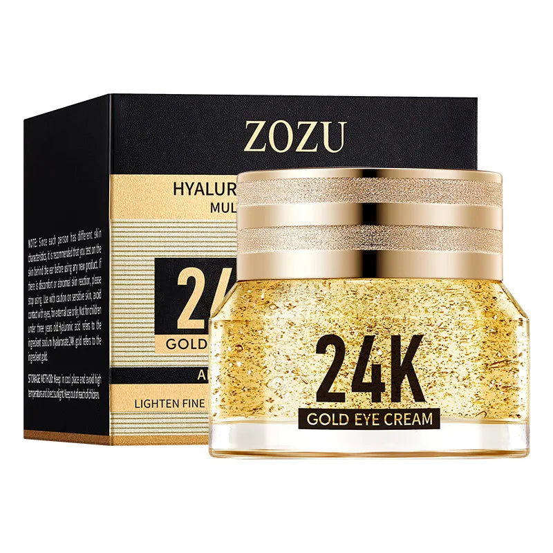 Crema de ojos oro 24k - detalle